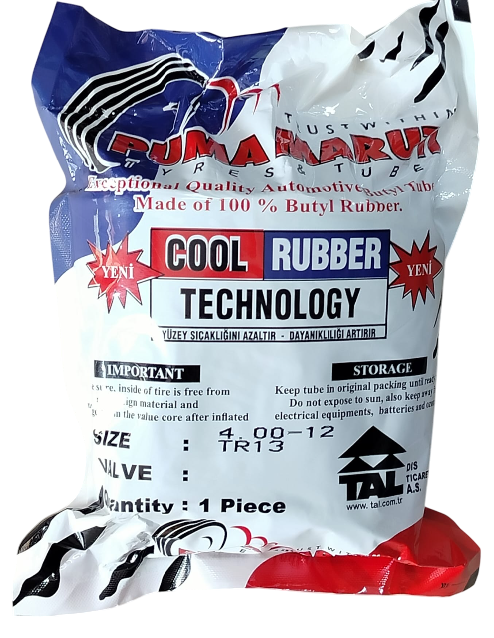 E-BIKE İÇ LASTİK 4.00-12 TR13